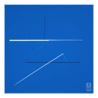 Poster Global Blue Screen: Kandinsky Art