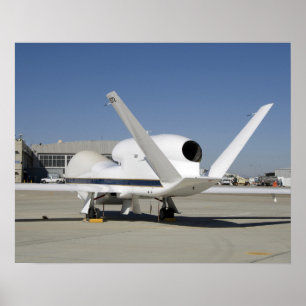 Poster Global Hawk avion sans pilote 2