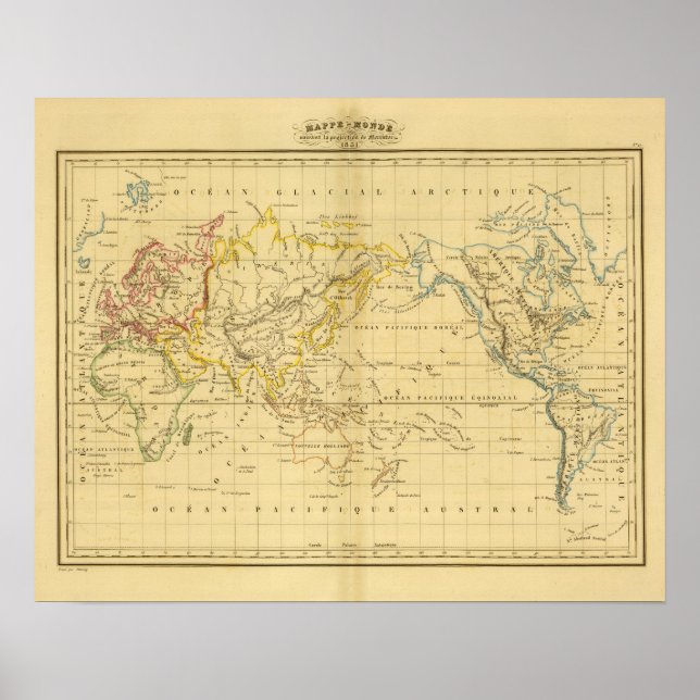 Poster Globe 2 (Devant)