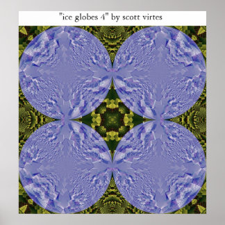Poster globes de glace 4