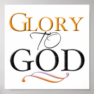 Poster Gloire à l'affiche de Dieu
