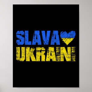 Poster Gloire à l'Ukraine