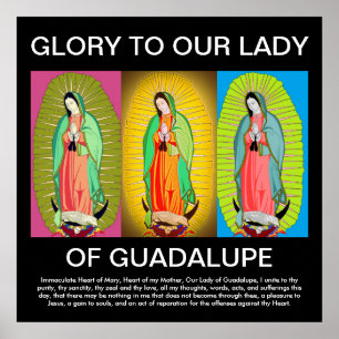 POSTER GLOIRE DE GUADALUPE