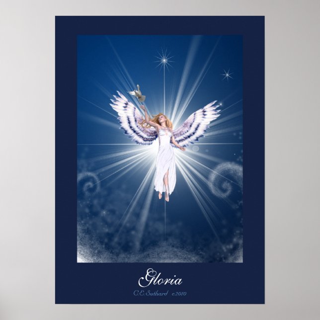 Poster Gloria Angel (Devant)