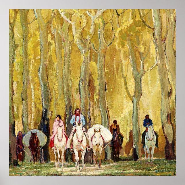 Poster "Glorietta" par W Herbert Dunton (Devant)