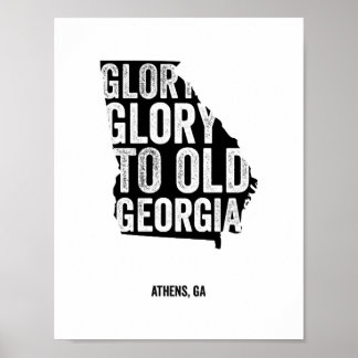 Poster Glory Glory (noir)