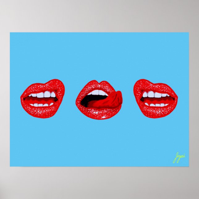 Poster Gloss Lip (Devant)