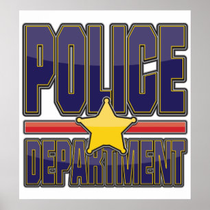 Poster Gloss Police Department