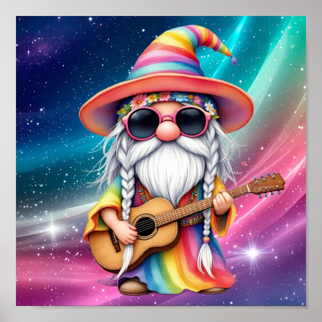 Poster Gnome Cool (Devant)