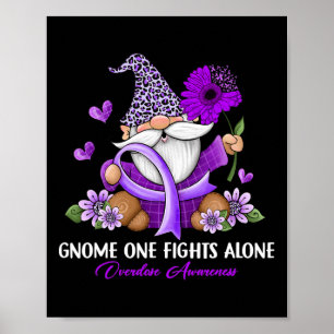 Poster Gnome One combat seul la sensibilisation à la surd