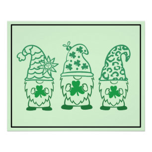 Poster Gnomes de la Saint-Patrick-67845
