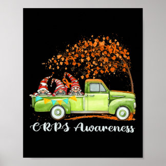 Poster Gnomes équitation Camion Crps Sensibilisation
