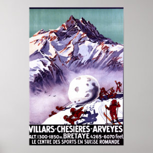 Poster Gnomes vilains faisant l'affiche géante de
