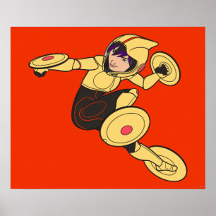 Poster Go Go Go Tomago Jaune