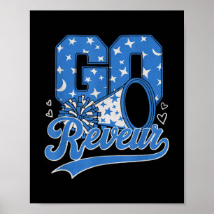 Poster Go Reveur Dreamer _ Mignonne Pom-pom girl School S