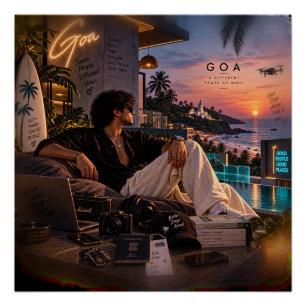 Poster Goa • Un État d'Esprit Différent • Mêmes Personnes