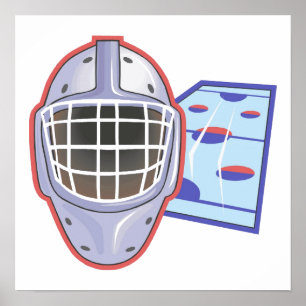 Poster Goalie Mask