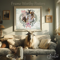GOAT ART | Accueil où mes chèvres sont GetYerGoat