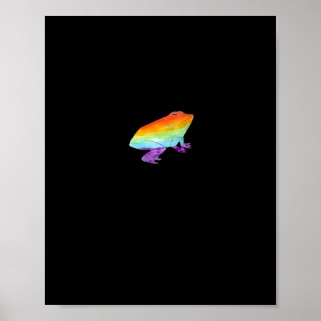 Poster Goblincore Gay Frog Classic Style (Devant)