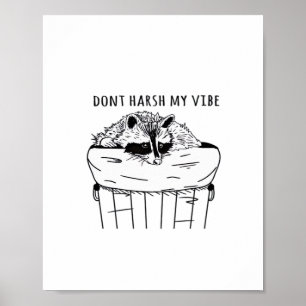 Poster Goblincore Ne Gâche Pas Ma Vibes Classique