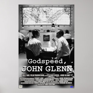 Poster God Speed John Glenn