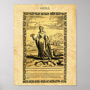 POSTER GODDESS HERA
