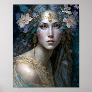 Poster Goddess Imaginaire Art