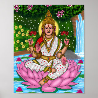 Poster Goddess Lakshmi Accessories