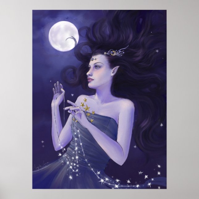 Poster Goddess of Night Art Imprimer (Devant)