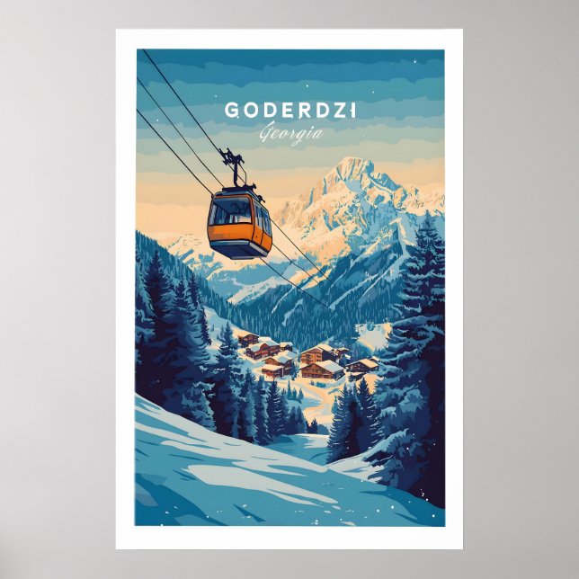 Poster Goderdzi Imprimer Géorgie 1 (Devant)