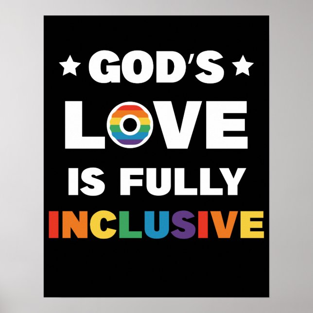 Poster God's Love Is (Devant)
