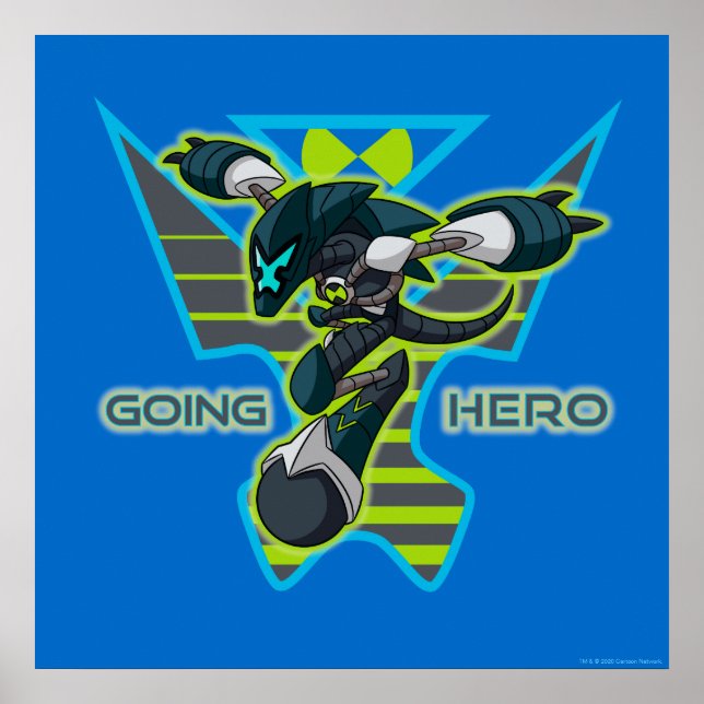 Poster Going Hero - Omni-Kix XLR8 (Devant)