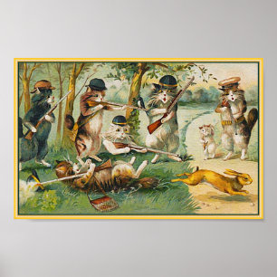 Poster Going Hunting Poster/ Print
