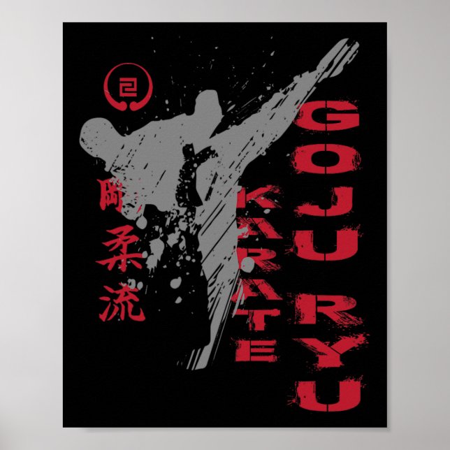 Poster Goju Ryu Karate 2 (Devant)