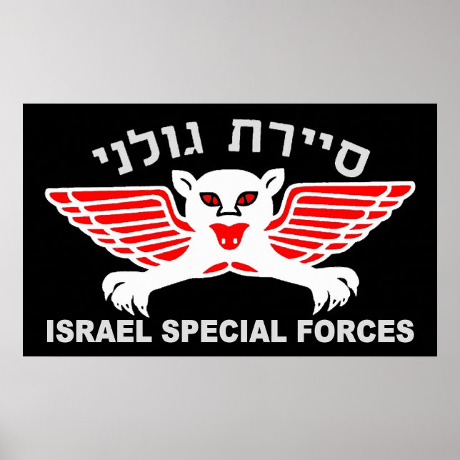 Poster Golani Recon Dark (Devant)