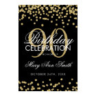Gold 90e anniversaire Parties scintillant Confetti