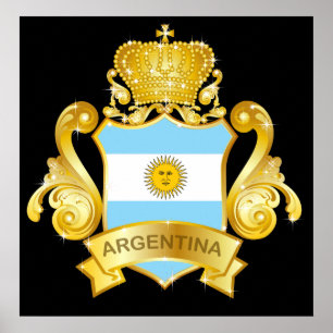 Poster Gold Argentina