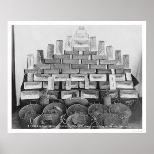 Poster Gold Display à Nome Bank 1906