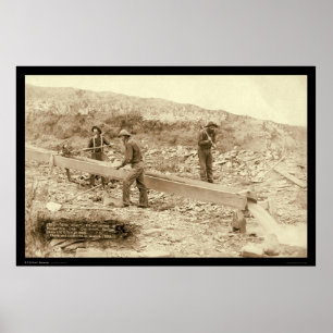 Poster Gold Dust Mining Rockerville SD 1889