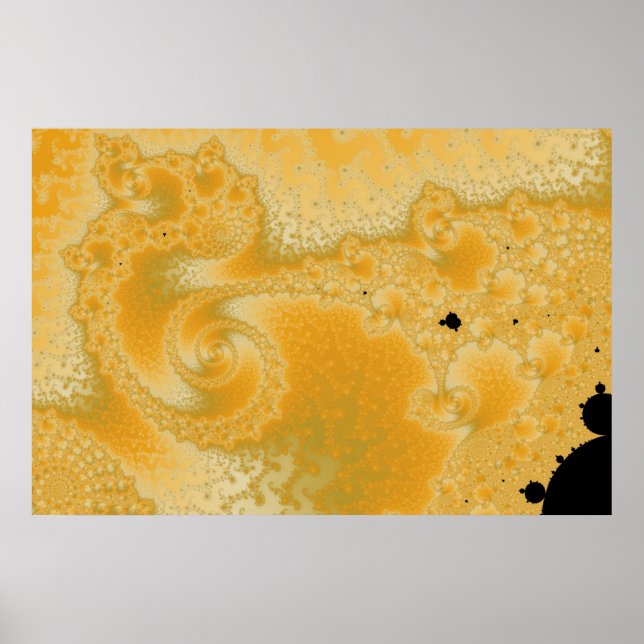 Poster Gold Melt (Devant)