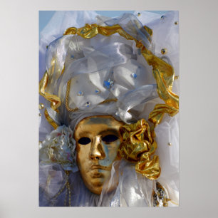 Poster Golden Face