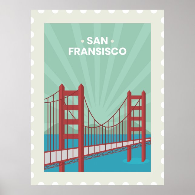 Poster Golden Gate (Devant)
