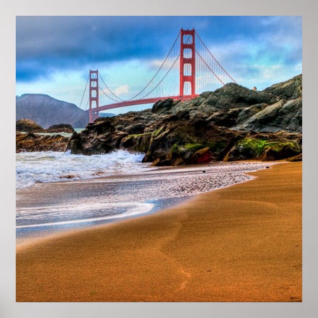 Poster Golden Gate (Devant)