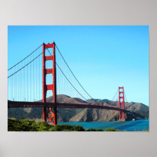 Poster Golden gate bridge