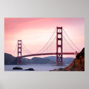 Poster Golden Gate Bridge, San Francisco, California