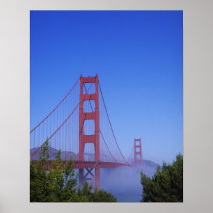 Poster Golden Gate Bridge, San Francisco, Californie,