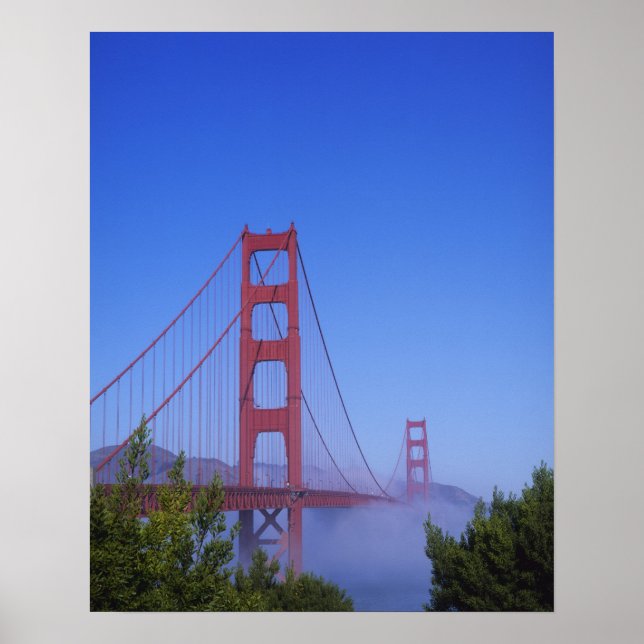 Poster Golden Gate Bridge, San Francisco, Californie, (Devant)