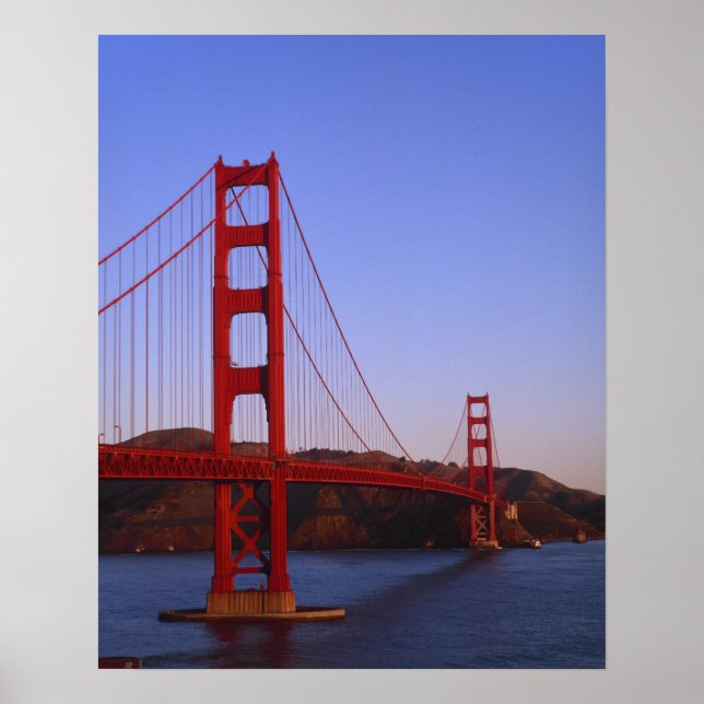 Poster Golden Gate Bridge, San Francisco, Californie, 2 (Devant)