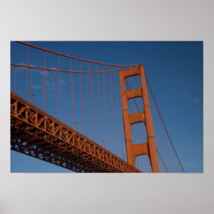 Poster Golden Gate Bridge vue de Fort Point