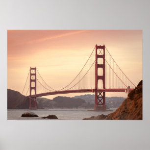 Poster Golden Gate de San Francisco Californie